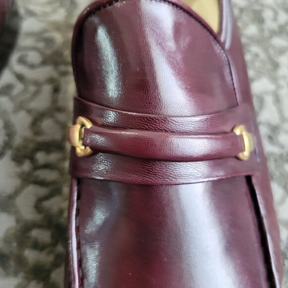Never Worn CHURCH\'S Handmade Prima Classe Burgundy Leather Loafers Men\'s 12N main image 9